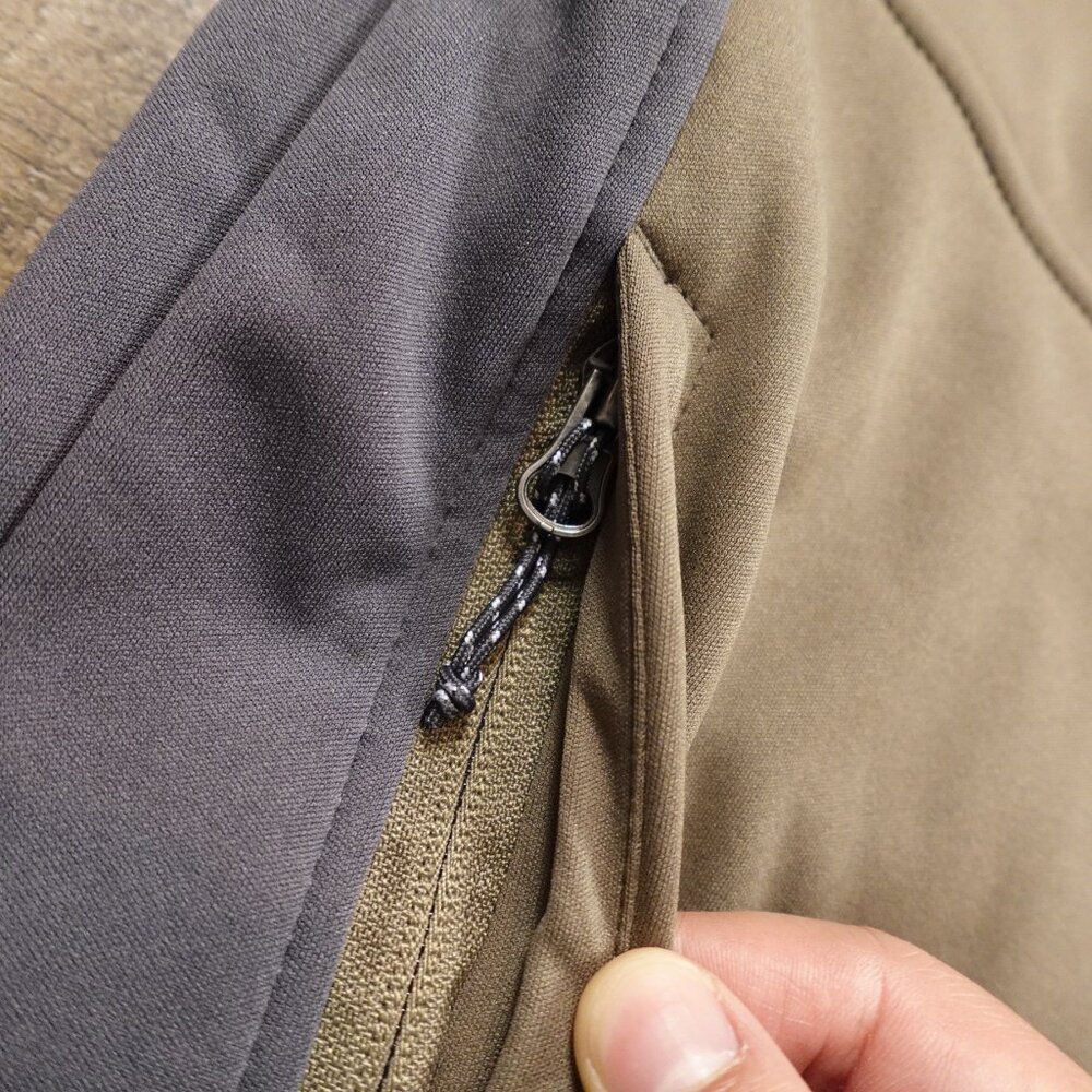 LIV Outdoor Jett Softshell Jacket men's medium taupe gray - Picture 3 of 12